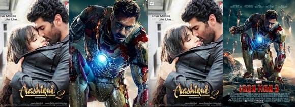 Aashiqui 2, Iron Man 3 first weekend collection at Box Office
