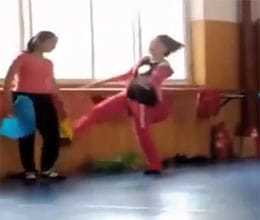beijing dance teacher caught in video to abusing students