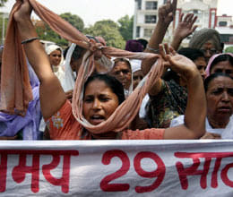 sikh protest in delhi