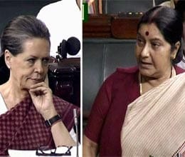 rahul hits back at sushma