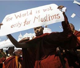 why budhhists attack on muslims