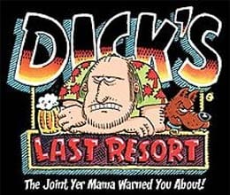 Dick's Last Resort where server misbehave with coustmers