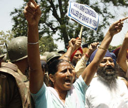 sikh agitation before president