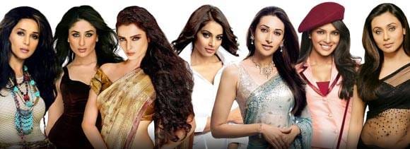 beautiful actress of Indian cinema