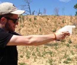 gun made from three d printer