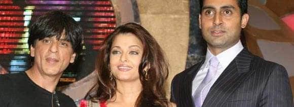 aishwarya rejects shahrukh khan for 'happy new year'