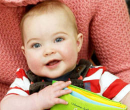Baby boy born with half a heart 