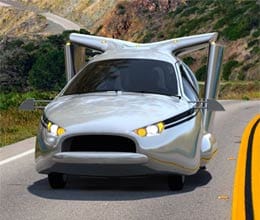 car that can fly in the air