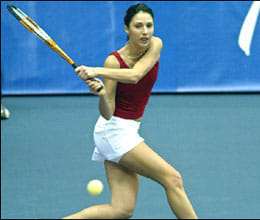 french open tennis champion single mother myskina