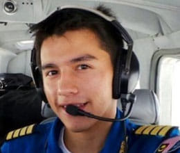 dyslexic pilot flies half way around the world