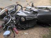 in road accident one killed