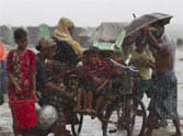 cyclone bahasen buffets bangladesh coast, one dead