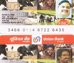 'Smart' cards: raman singh labourer in MP