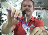 how to brush yor teeth in space