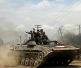 syrian army storms rebel town qusair