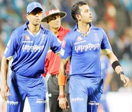did royals captain dravid sniff sreesanth's conspiracy?