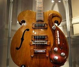 one guitar which sold at 2.25 crore rupees