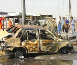 serial blasts in iraq 60 killed