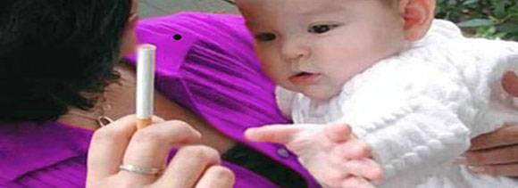passive smoking can make children aggressive