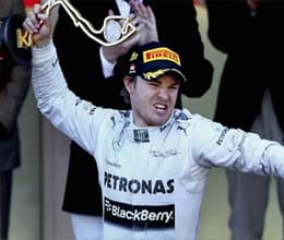 nico rosberg won monaco gp, sutil gets 5th position