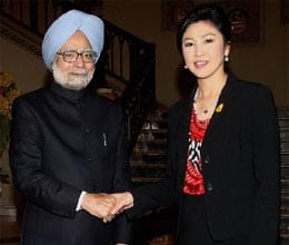 manmohan singh did marine security with thailand