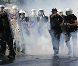 violent clashes in turkey