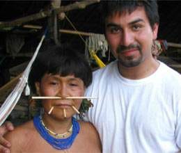 us amazon jungle mum son meet 