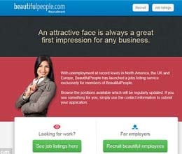 good-lookers only need apply