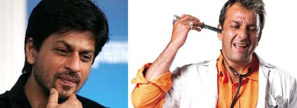 shahrukh replace sanjay dutt in munnabhai mbbs