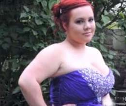 britanny minder refused entry to prom because of her chest size 