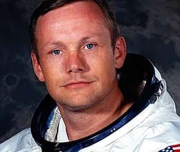 did neil armstrong really say 'a'