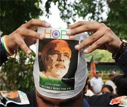 narendra modi became headline in pakistani media