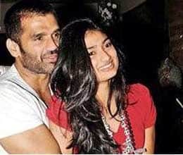 suraj Pancholi create obstacles Sunil Shetty's daughter career