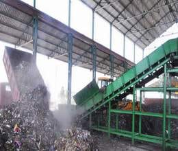 waste treatment plant