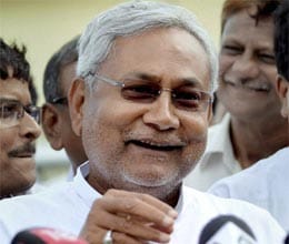 nitish kumar targeted bjp, yet again