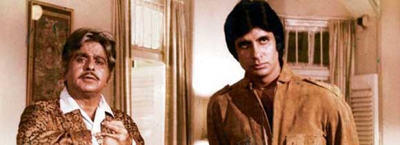 amitabh bachchan against father in films