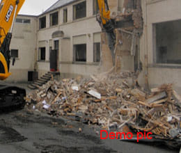 two school demolished by teacher