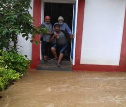 heavy rain creats problem in doon