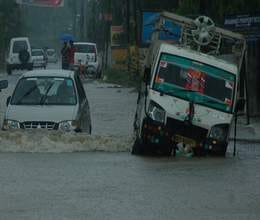 people face problem through heavy rain