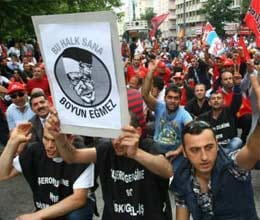 turkey protest