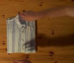 fold a t-shirt in just 2 seconds