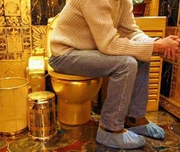 creative toilets resemble pieces of art