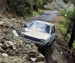 nature's fury on infrastructure, 1100 roads washed away