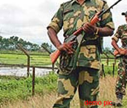 two bsf jawans shoot