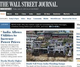 what is the state of disaster coverage in foreign newspapers