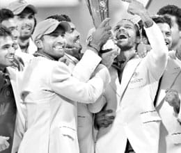 team india won