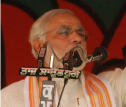 Narendra Modi lends ear to presentation on 2002 riots