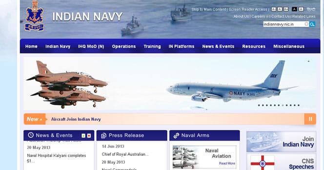 Easternal Naval Command issues application for various posts