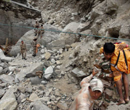 uttarakhand heavy rain disaster, satellite