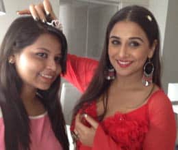vidya balan says thanks for ghanchakkar event